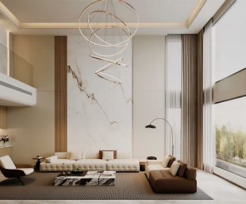 Modern A Living Room-ID:436327935