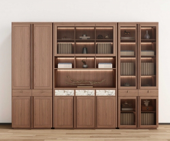 New Chinese Style Bookcase-ID:319186938