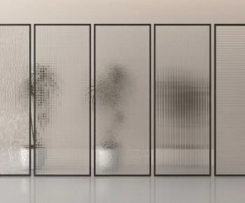 Modern Glass Screen Partition-ID:590642933