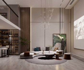 Modern A Living Room-ID:560522088