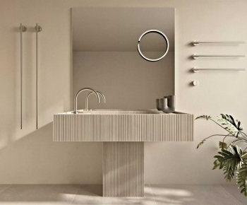 Modern Bathroom Cabinet-ID:650393962