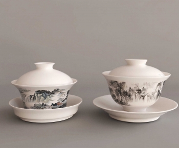 Chinese Style Tea Set-ID:216907026