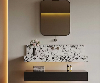 Modern Bathroom Cabinet-ID:881526958