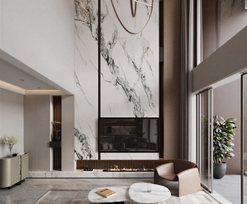 Modern A Living Room-ID:916673903