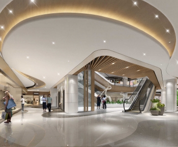 Modern Shopping Mall-ID:759433981