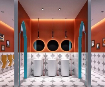 Modern Public Toilet-ID:749390195