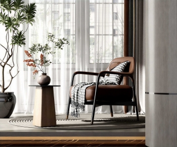 New Chinese Style Lounge Chair-ID:806670904