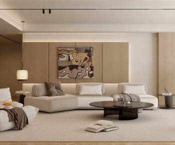 Modern A Living Room-ID:723030099