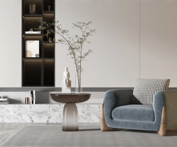 Modern Single Sofa-ID:107898008