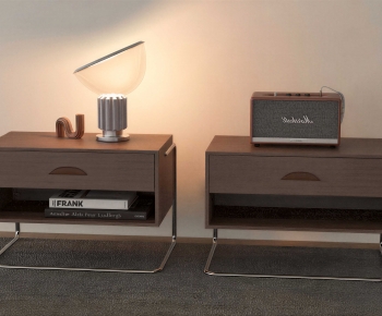 Wabi-sabi Style Bedside Cupboard-ID:482275014