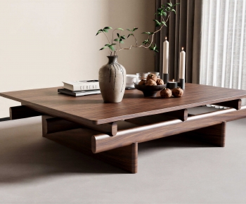 Wabi-sabi Style Coffee Table-ID:413819076