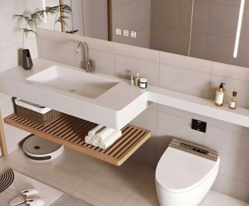 Modern Bathroom Cabinet-ID:418318033