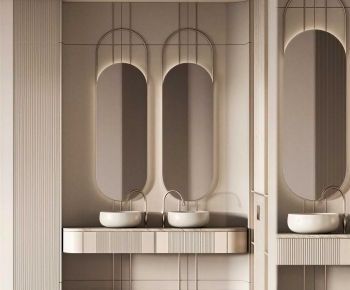 Modern Bathroom Cabinet-ID:528512955