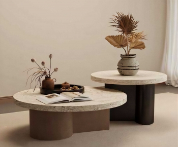 Wabi-sabi Style Coffee Table-ID:690622099