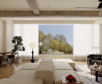 Modern A Living Room-ID:396181114