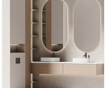 Modern Bathroom Cabinet-ID:877726081