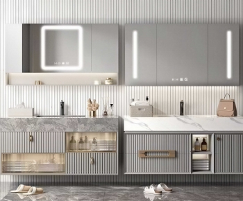 Modern Bathroom Cabinet-ID:627839637