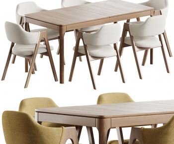 Modern Dining Table And Chairs-ID:797065972