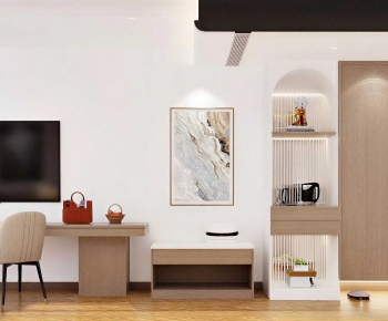 Modern A Living Room-ID:989710097