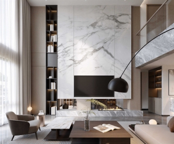 Modern A Living Room-ID:977965128