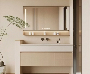 Modern Bathroom Cabinet-ID:809851881