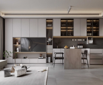 Modern A Living Room-ID:484514951