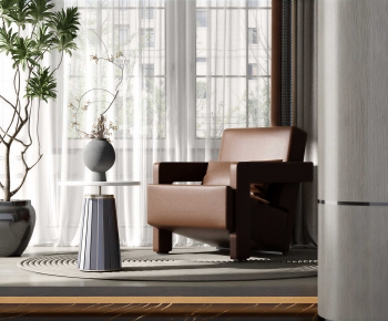 Modern Single Sofa-ID:699307926