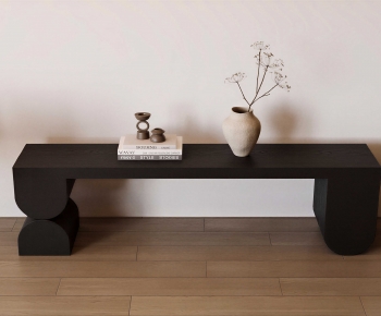 Wabi-sabi Style Stool For Changing Shoes-ID:845170976