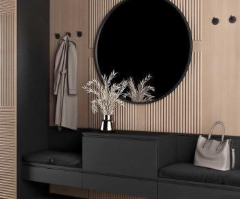 Modern Stool For Changing Shoes-ID:199575908