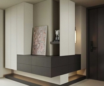 Modern Entrance Cabinet-ID:807475097