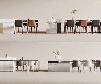 Modern Dining Table And Chairs-ID:455157046