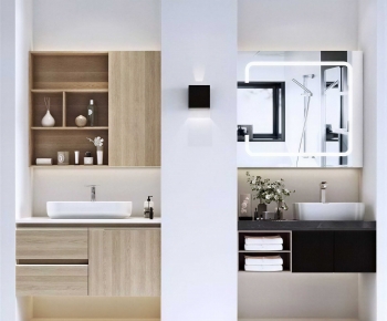 Modern Bathroom Cabinet-ID:278842938