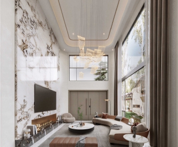 Modern A Living Room-ID:527424102