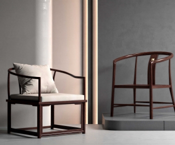 New Chinese Style Lounge Chair-ID:690105929