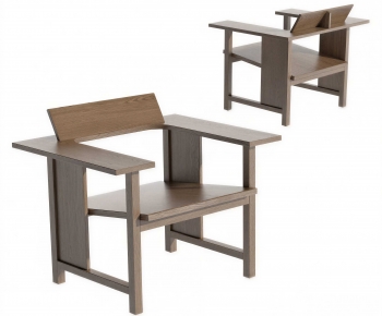 Wabi-sabi Style Lounge Chair-ID:568989996