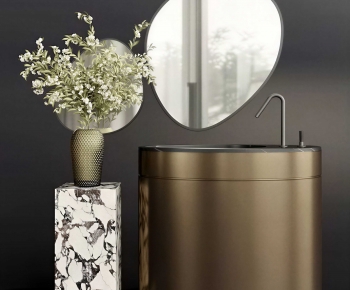 Modern Bathroom Cabinet-ID:701612007