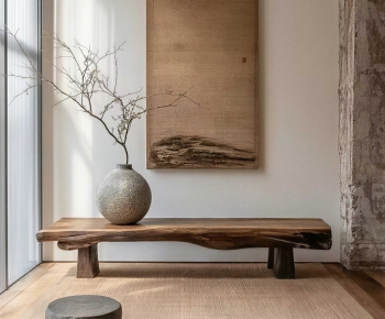 Wabi-sabi Style Console-ID:421732903