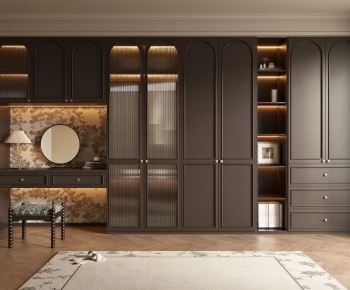 French Style Clothes Storage Area-ID:854065906