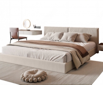 Modern Double Bed-ID:169162036