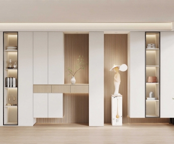 Modern Entrance Cabinet-ID:399549966