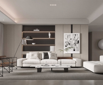 Modern A Living Room-ID:193150041