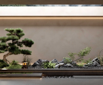 New Chinese Style Plant Landscaping-ID:265441894