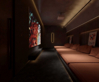 New Chinese Style Audiovisual Room-ID:485130077