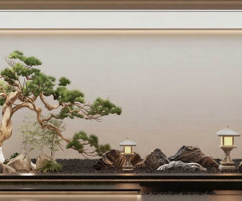 New Chinese Style Plant Landscaping-ID:125226021