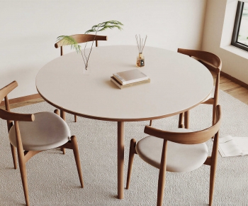 Modern Dining Table And Chairs-ID:124239928
