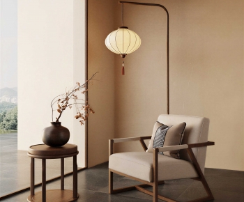 New Chinese Style Lounge Chair-ID:449424034