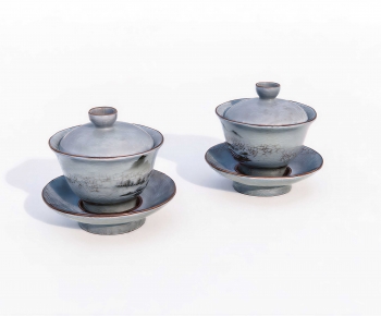 Chinese Style Tea Set-ID:664364103