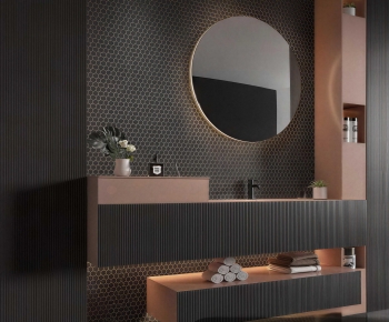 Modern Bathroom Cabinet-ID:637818104