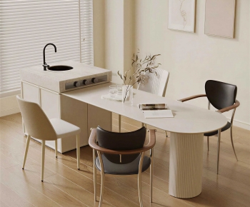 Modern Dining Table And Chairs-ID:433547978