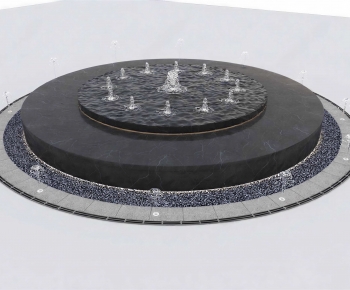 Modern Rockery Waterscape-ID:661498074